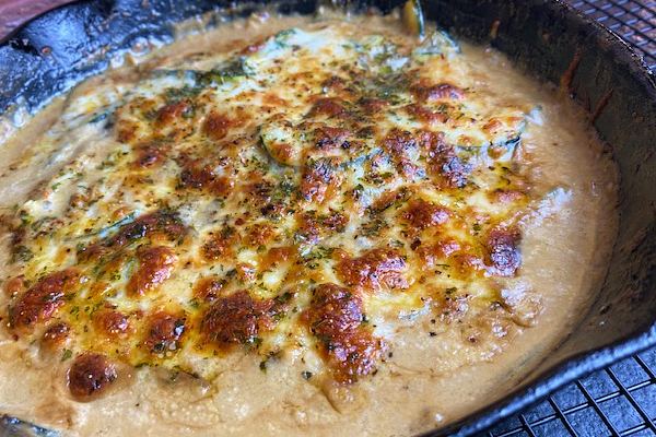 cheesy zucchini gratin