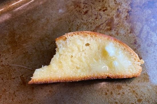 buttered slice of sourdough bread