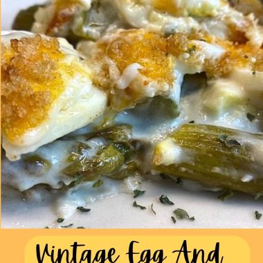 Vintage Eg and Asparagus Brunch Casserole