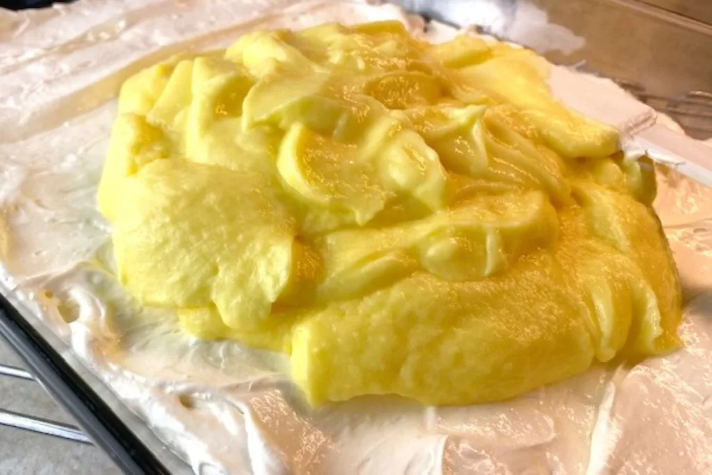 add lemon pudding