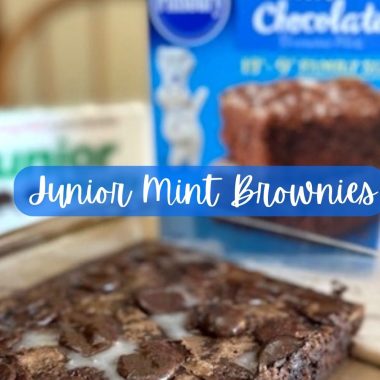 Junior Mint Brownies