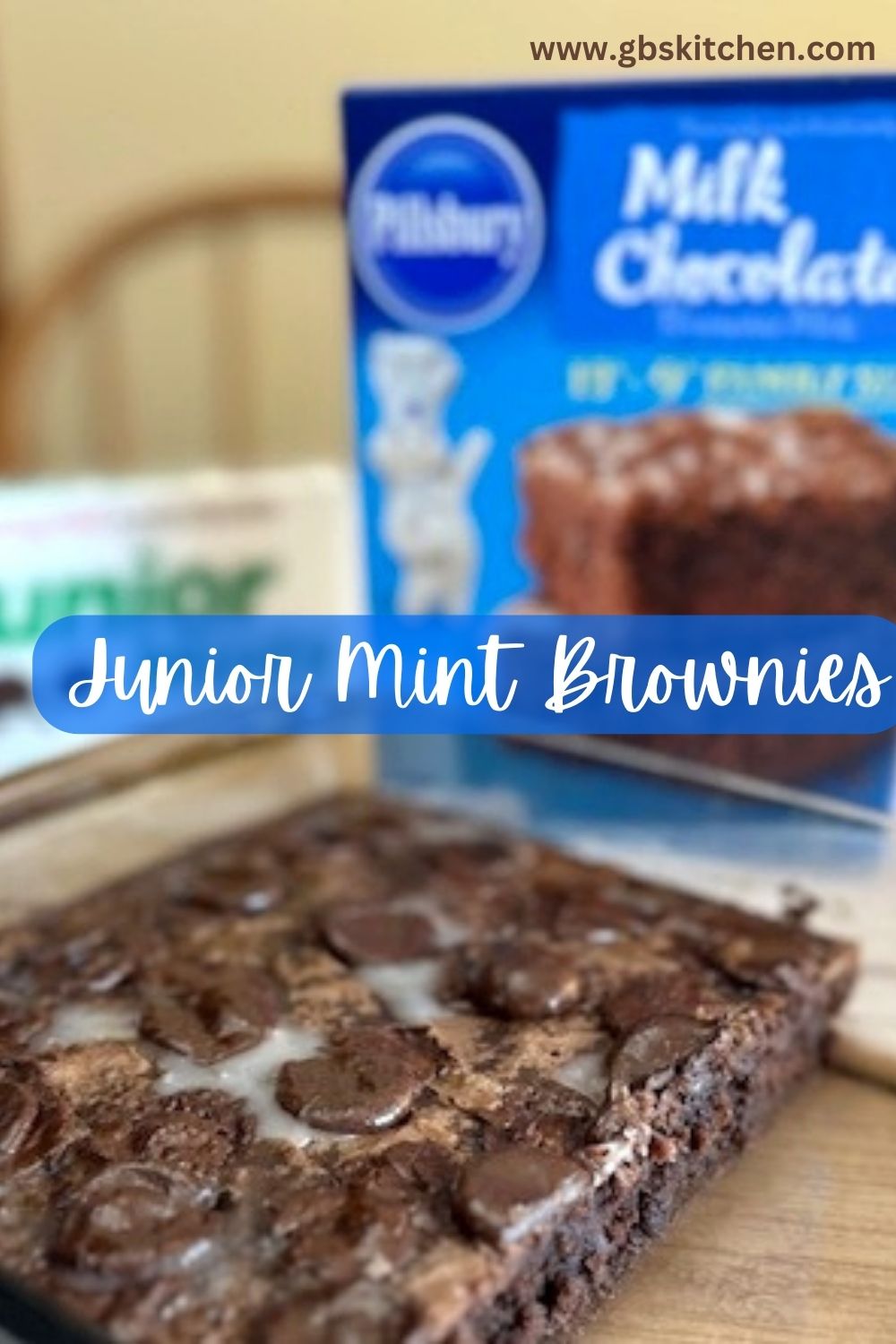 You'll My New Brownie Mix Hack With Junior Mints GB's Kitchen