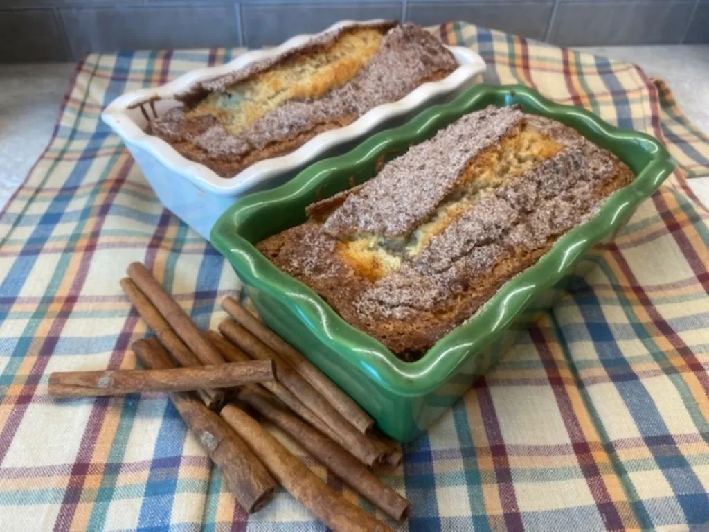 baked cinnamon bread