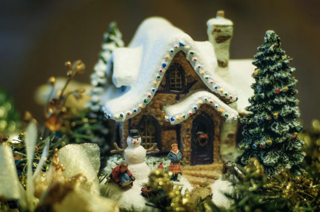 cozy Christma cottage for Hygge