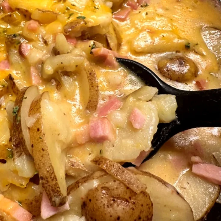 Easy Ham And Scalloped Potatoes 