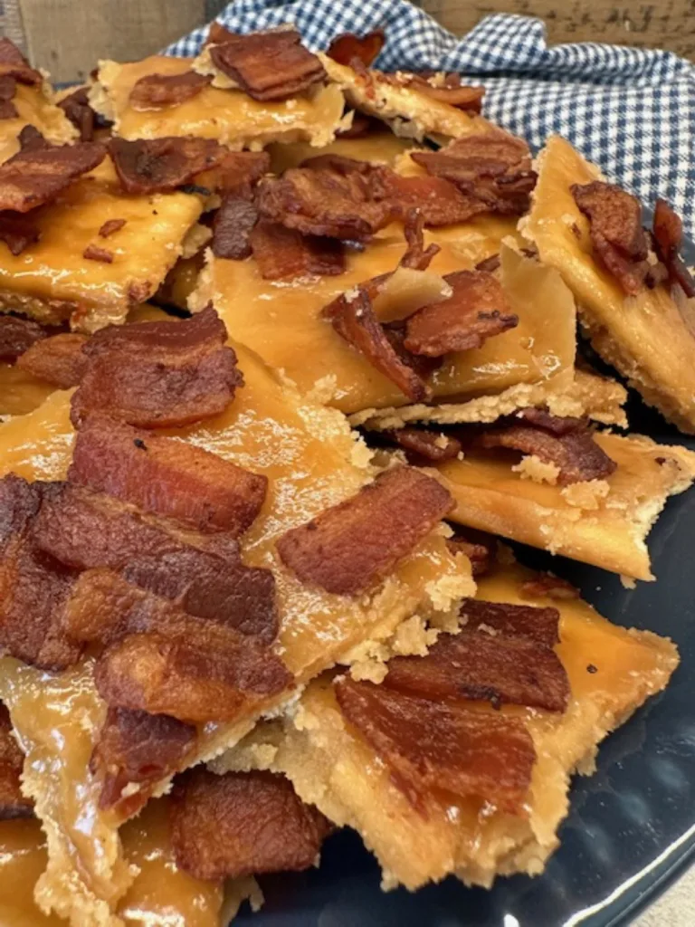 bacon crack piled on a plate
