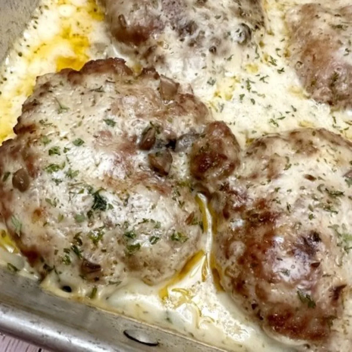 Make Amazing Oven Baked Hamburger Steak GB's Kitchen