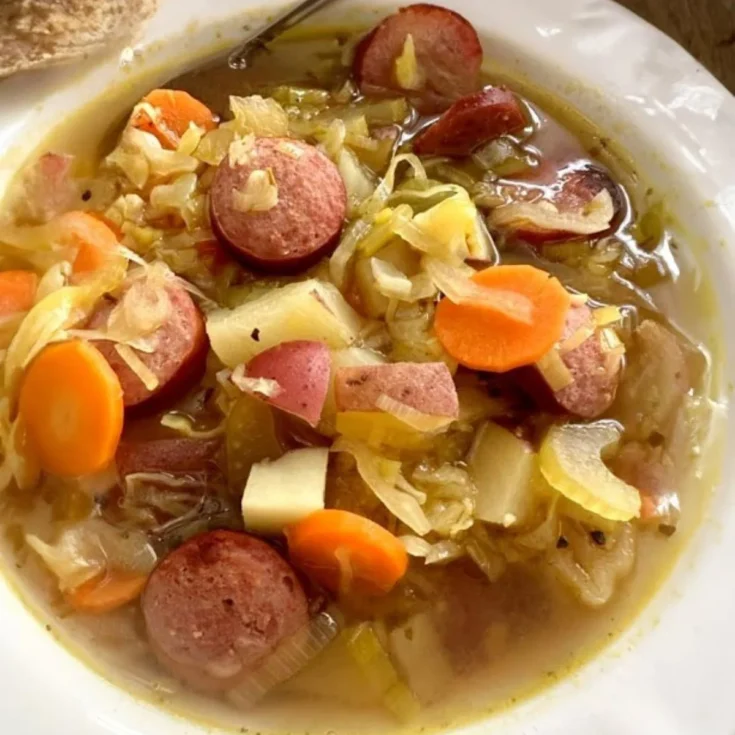 old-fashioned cabbage soup