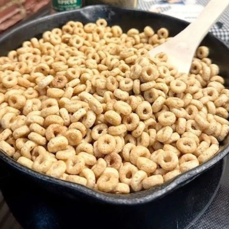hot-buttered Cheerios
