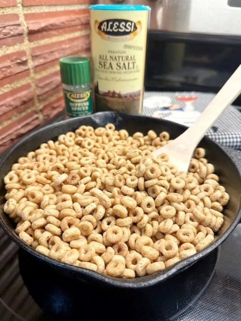 hot buttered cheerios
