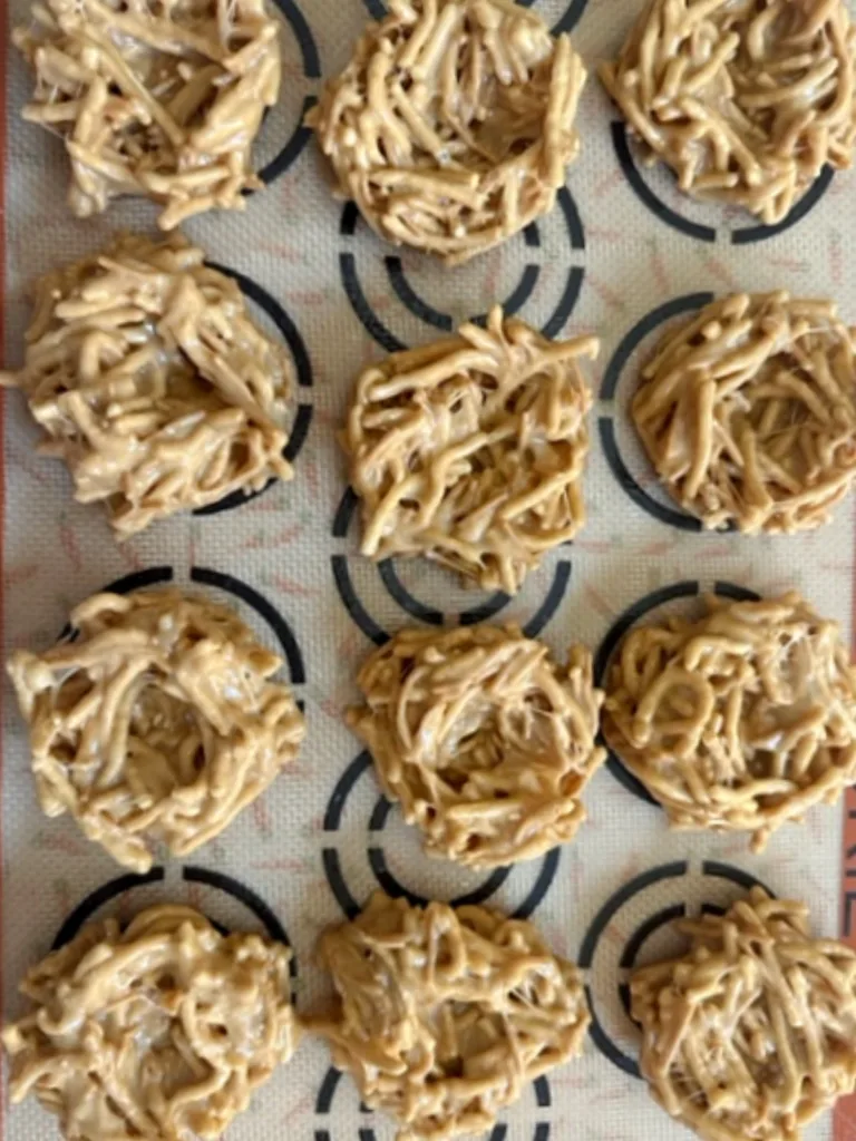 birds nest cookies
