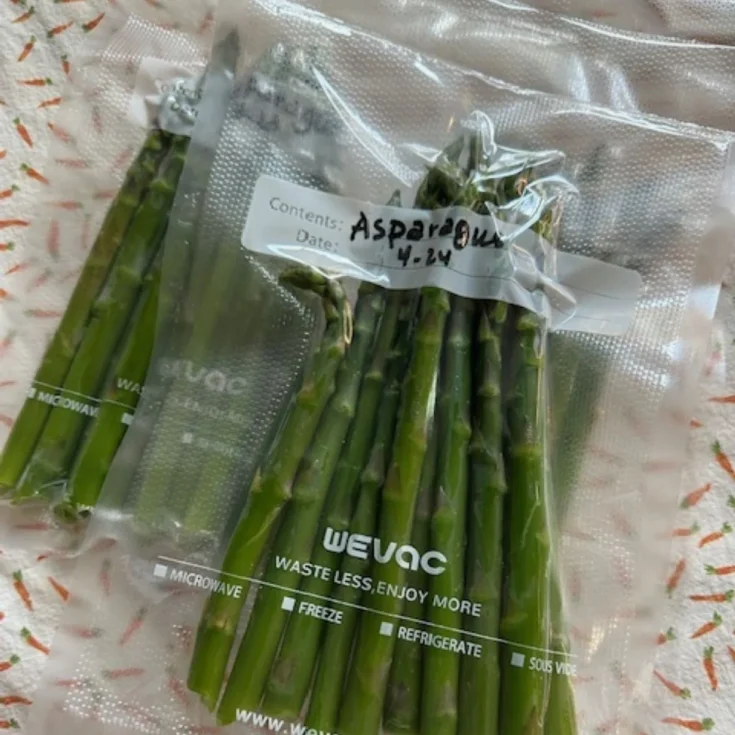 how to freeze asparagus