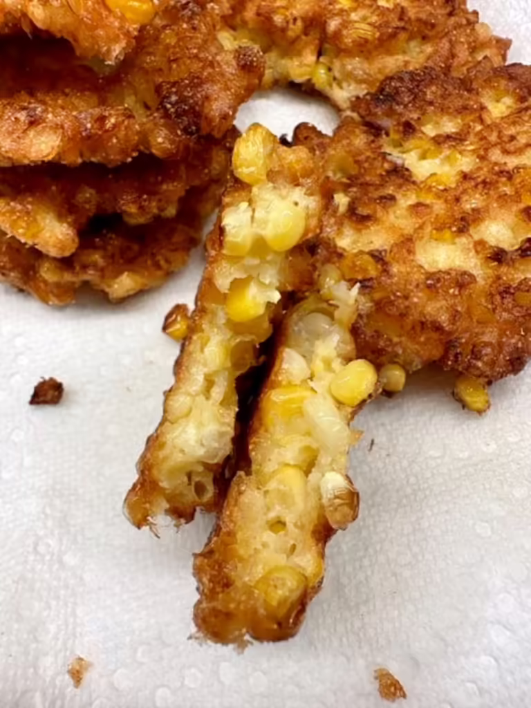 recipe for corn fritters