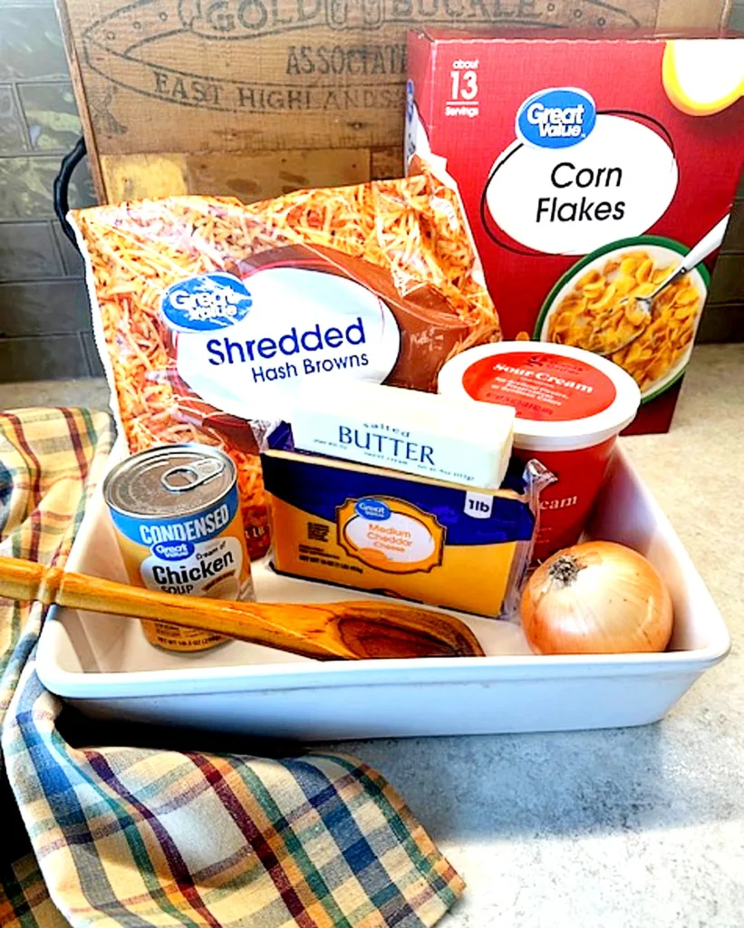 the simple ingredient you need to make a wonderful "funeral potato" casserole