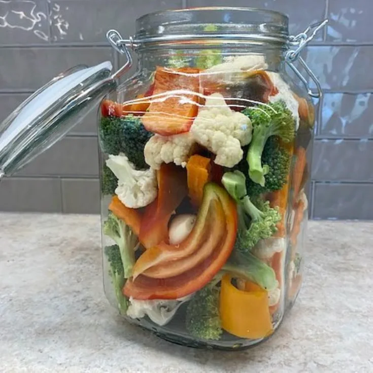 mixed vegetable refrigerator pickles